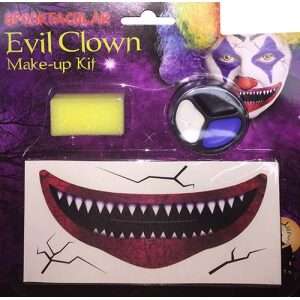 Evil Clown Make Up Set