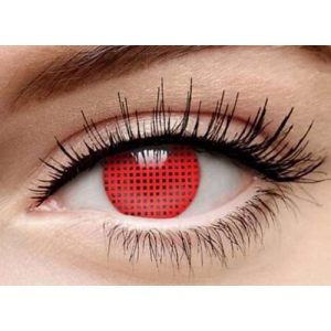 Red Mesh 1 Day Contact Lenses