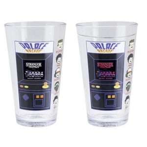 Stranger Things Arcade Cold Change Large Glass