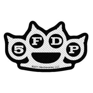 Five Finger Death Punch Knuckles Cut-Out Official Patch