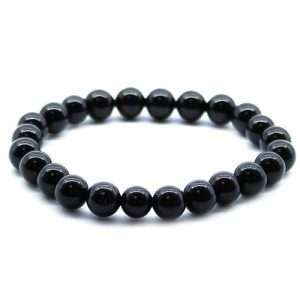 Gemstone Power Bracelet - Black Agate