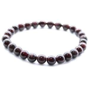 Gemstone Power Bracelet - Blood Garnet