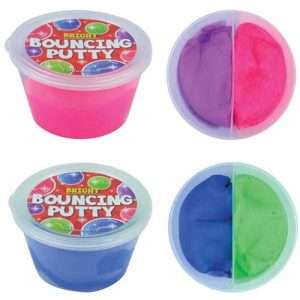 Bright Bouncing Putty 2 Tone Tub 40g