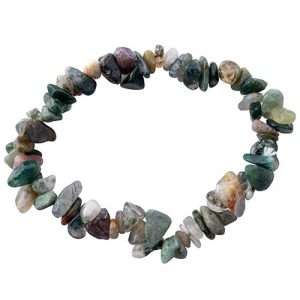 Fancy Jasper Chip Stone Bracelet