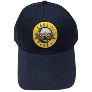 Guns N' Roses Round Logo Navy Unisex Baseball Cap