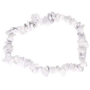Howlite Chip Stone Bracelet