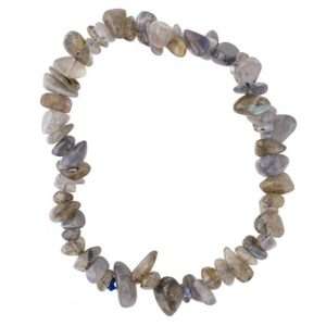 Labradorite Chip Stone Bracelet
