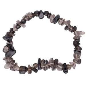 Smokey Quartz Chip Stone Bracelet