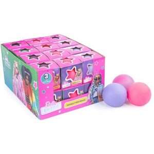 Squeezee Goo Ball - Barbie Neon Glitter Squishy Ball