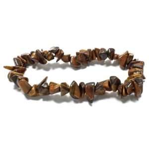Tigers Eye Chip Stone Bracelet
