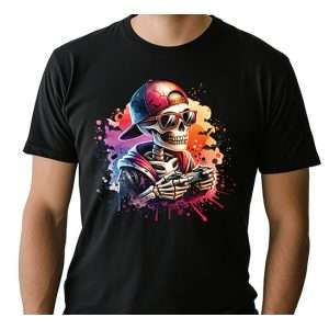 Skeleton Gamer Children's T-shirt