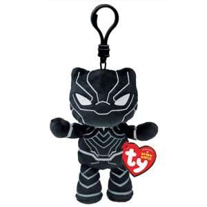 TY Black Panther Beanie Key Clip