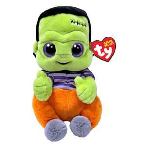TY Victor the Green Monster Beanie Bellie