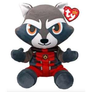 TY Rocket Racoon 6" Soft Beanie Baby