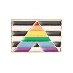 Ally Pride Enamel Pin Badge
