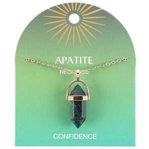Crystal Necklace - Apatite