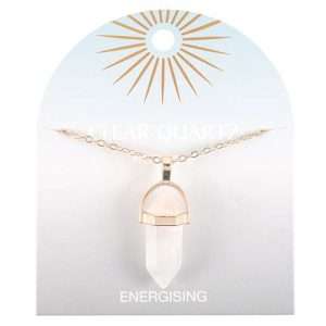 Crystal Necklace - Clear Quartz
