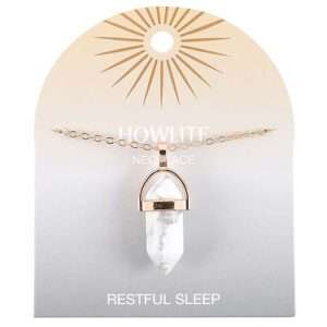 Crystal Necklace - Howlite