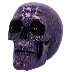 Indigo Elegance Skull