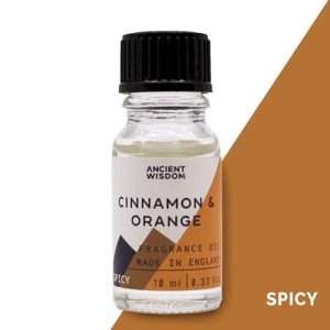 Ancient Wisdom Fragrance Oil Orange & Cinnamon
