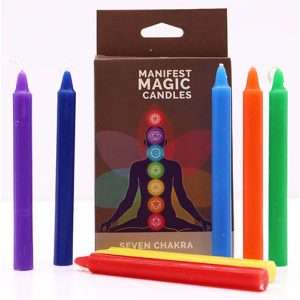 7 Manifest Magic Candles - 7 Chakras