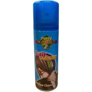 Fluorescent Blue Party Success Hair Colour Spray 125ml