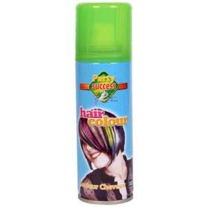 Fluorescent Green Party Success Hair Colour Spray 125ml