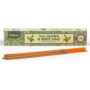 Tulasi Nag Champa Incense Sticks Nag Champa & White Sage