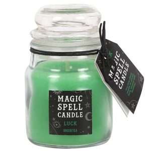 Magic Spell Candle Jar Green - Green Tea