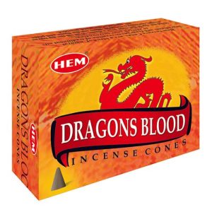 Dragons Blood Hem Incense Cones