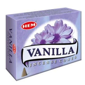 Vanilla Hem Incense Cones