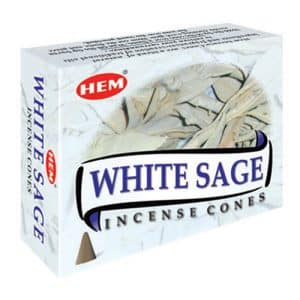 White Sage Hem Incense Cones
