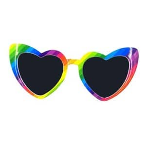 Rainbow Pride Heart Sunglasses