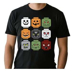 Halloween Brick Heads Children's T-Shirt