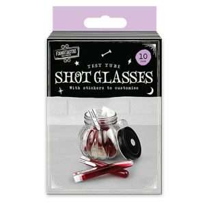 Test Tube Shot Glasses 10 Pack