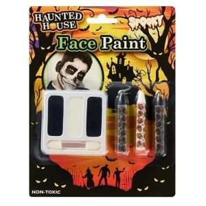 Haunted House Black & White Make Up Set