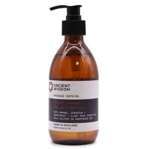Toning & Firming Aromatherapy Massage Oil Blend 300ml