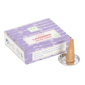 Lavender Satya Dhoop Incense Cones