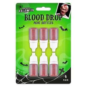 Fake Blood Drop 6 Mini Bottles