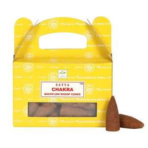Chakra Satya Dhoop Incense Backflow Cones