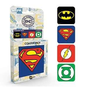 DC Comics Logo Coaster Pack