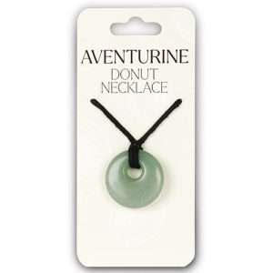 Gemstone Donut Aventurine Necklace