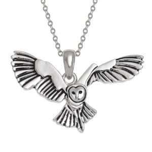 Barn Owl Necklace