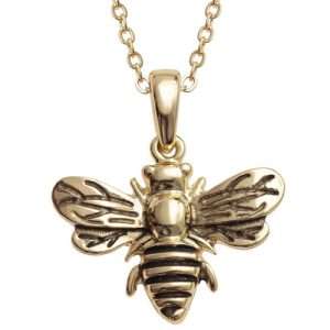 Gold Coloured Bee Necklace