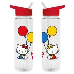 Hello Kitty Balloons Plastic Drinks Bottle