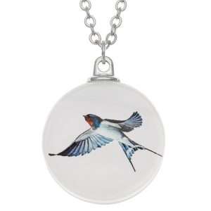Swallow Glass Necklace