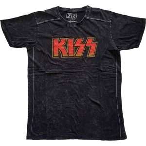 Kiss Classic Logo Black Official T-shirt