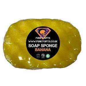 Banana Large Soap Sponge
