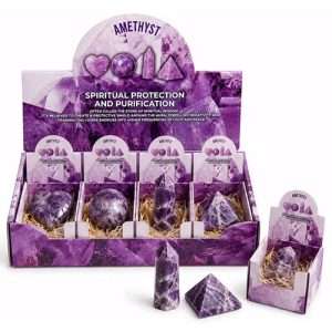 Amethyst Gemstone Boxed Assorted Shapes